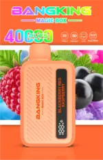 Acevape Bang King Magic Box 40,000 Puffs Blackberry and Red Raspberry Flavor Profile 014 Disposable Vape Device