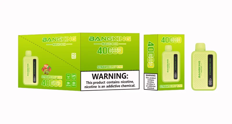 Acevape Bang King Magic Box 40,000 Puffs Strawberry-Kiwi Flavor 011 Disposable Vape Device