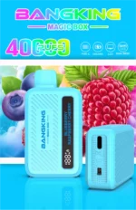 Acevape Bang King Magic Box 40,000 Puffs Blueberry, Raspberry, Cherry Flavor Profile 018 Disposable Vape Device
