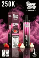 Acevape Bang King Oushami Shisha Wasserpfeife 250000 Zuege Erdbeere Eiscreme Geschmacksbild 010 Disposable Vape Device