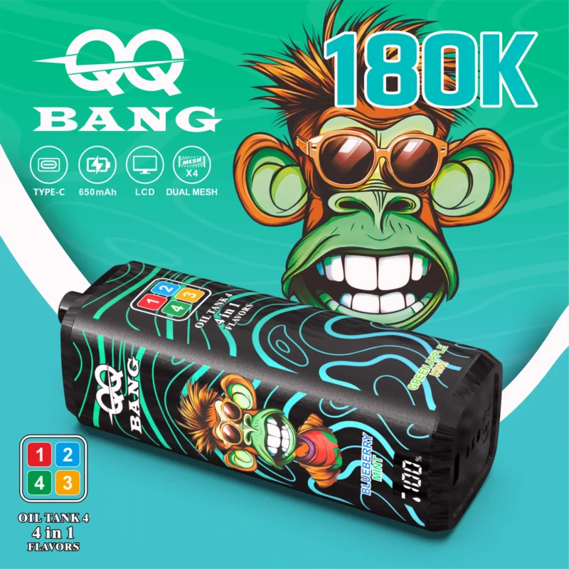 Acevape Qq Bang 180,000 Puffs 4-in-1 Product Image 021 EU Warehouse Disposable Vape Device