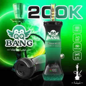 Acevape Qq Bang Shisha 200000 Zuege Zitrone Minze 007 Disposable Vape Device