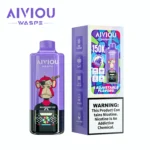 Acevape Waspe Aiviou 150,000 Puffs 6-in-1 Blueberry, Ice, Strawberry, Kiwi, Cherry Product Image 094 EU Stock Disposable Vape Dev