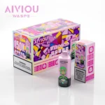 Acevape Waspe Aiviou 150,000 Puffs 6-in-1 Red Bull, Cola, Ice, Strawberry, Raspberry, Cherry, Blackberry, Dragon Fruit Product Image Detail