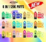 Acevape Waspe Aiviou 150,000 Puffs 6-in-1 S List Product Image 096 EU Stock Disposable Vape Device