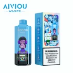 Acevape Waspe Aiviou 150,000 Puffs 6-in-1 150k Vape Berry Mix Black Dragon Ice Strawberry Cherry Cola Product Image 06