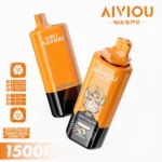 Acevape Waspe Aiviou 150,000 Puffs 6-in-1 150k Vape Fizzy Cola Ice Energy Drink Cherry Product Image 059 EU Stock Disposable