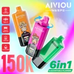 Acevape Waspe Aiviou 150,000 Puffs 6-in-1 150k Vape Product Image 083 EU Stock Disposable Device