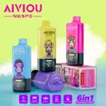 Acevape Waspe Aiviou 150,000 Puffs 6-in-1 150k Vape Product Image 086 EU Stock Disposable Device