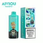 Acevape Waspe Aiviou 150,000 Puffs 6-in-1 150k Vape Grape Ice Blue Razz Cherry Strawberry Product Image 060 EU In Stock Available