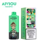 Acevape Waspe Aiviou 150,000 Puffs 6-in-1 150k Vape Watermelon Ice Lemon Lime Peach Product Image 080 EUR In Stock Tue