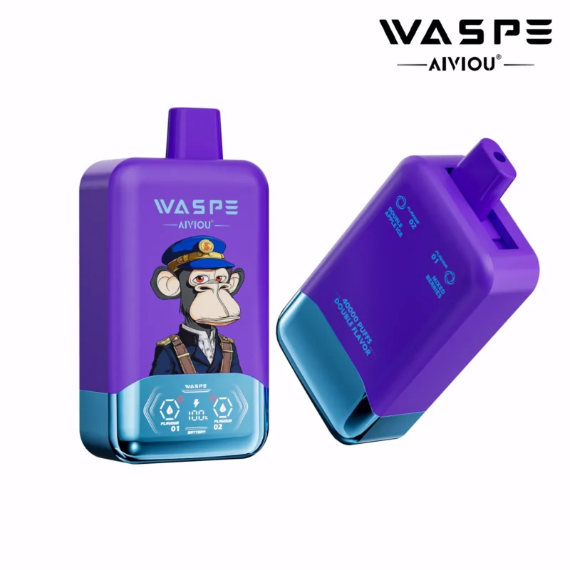 Acevape Waspe Aiviou 40000 Zuege 2 In 1 40k Vape Beerenmix Doppelapfel Eis Produktbild 022 Eu Lager Disposable Device