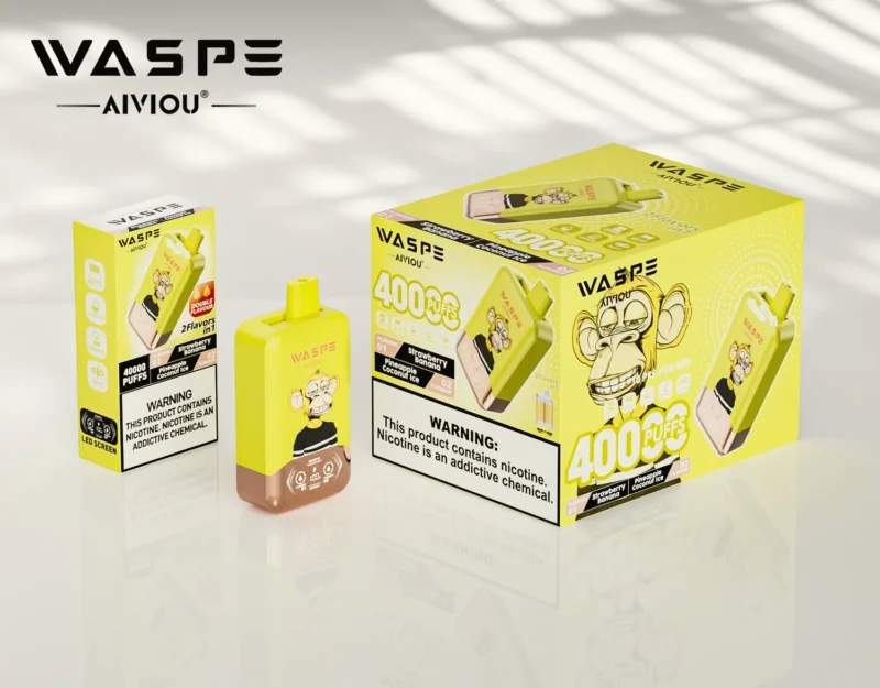 Acevape Waspe Aiviou 40000 Zuege 2 In 1 40k Vape Erdbeere Banane Ananas Kokos Eis Produktbild 042 Eu Lager Disposable De