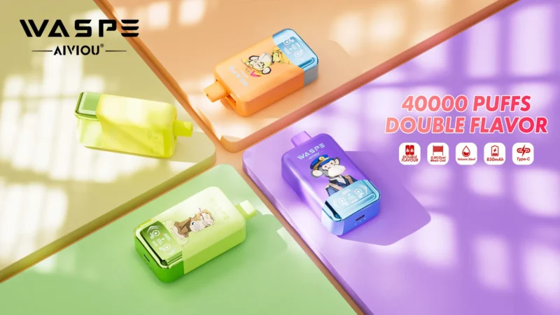 Acevape Waspe Aiviou 40000 Zuege 2 In 1 40k Vape Produktbild 001 Eu Lager Disposable Device