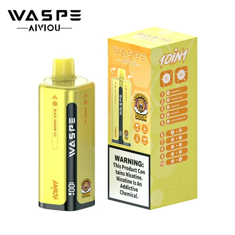Acevape Waspe Quinton 500000 Zuege 10 In 1 500k Vape Group 3 Banana Ananas Mango Produktansicht Produktbild 065 Eu Lager