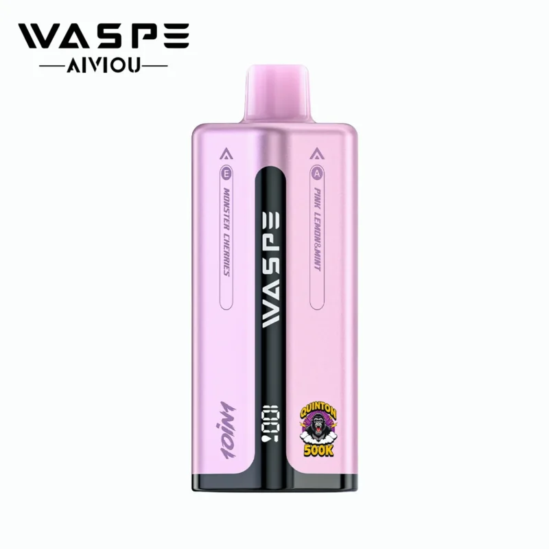 Acevape Waspe Quinton 500000 Zuege 10 In 1 500k Vape Group 4 Pink Lemon Love 666 Berry Produktansicht Produktbild 070 Eu