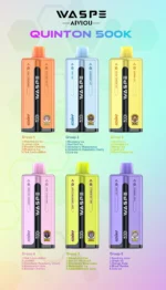 Acevape Waspe Quinton 500000 Zuege 10 In 1 500k Vape Group List Produktbild 077 Eu Lager Disposable Device
