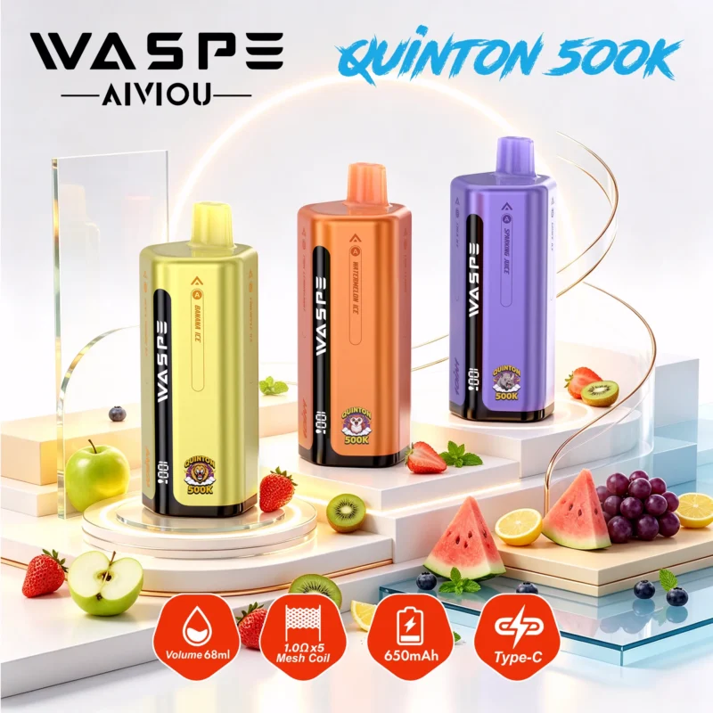Acevape Waspe Quinton 500000 Zuege 10 In 1 500k Vape Multi Device Feature Icons Produktbild 078 Eu Lager