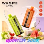 Acevape Waspe Quinton 500000 Zuege 10 In 1 500k Vape Two Device Feature Poster Produktbild 082 Eu Lager